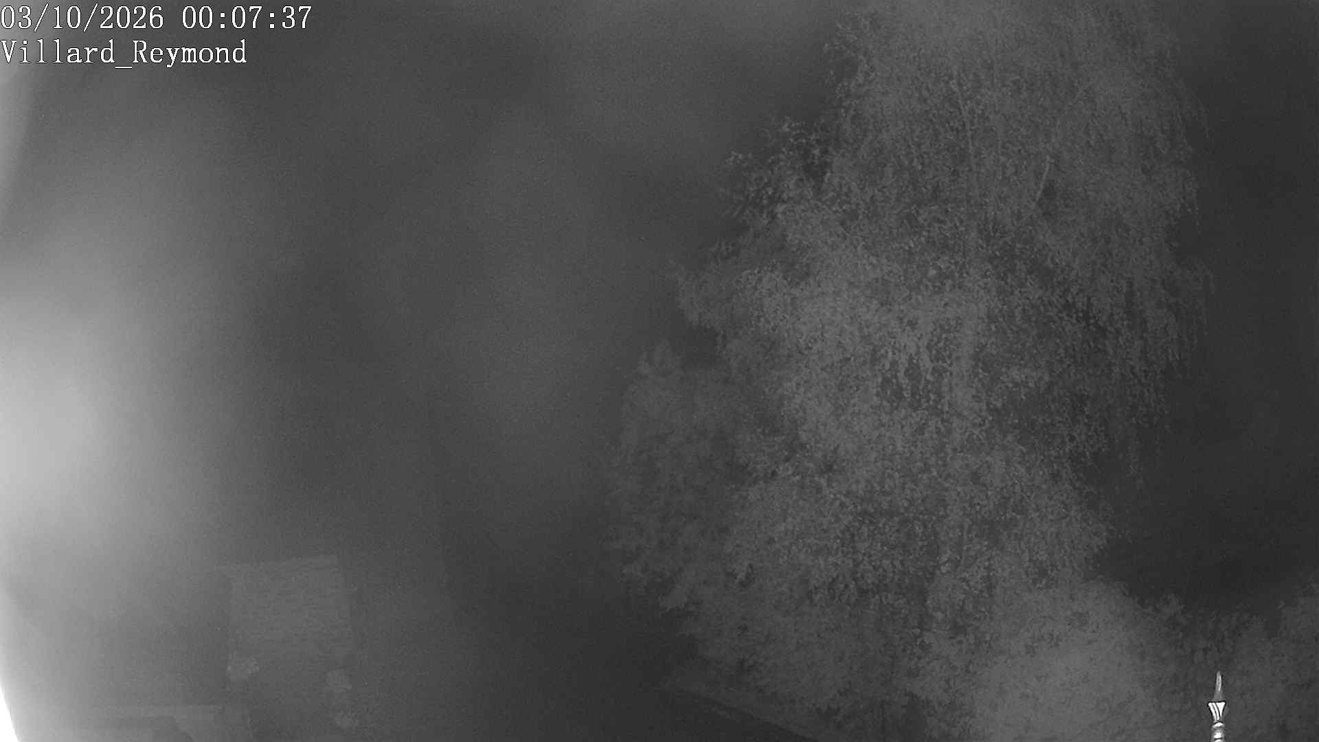Vue en direct de la webcam de Villard-Reymond, route du col du Solude