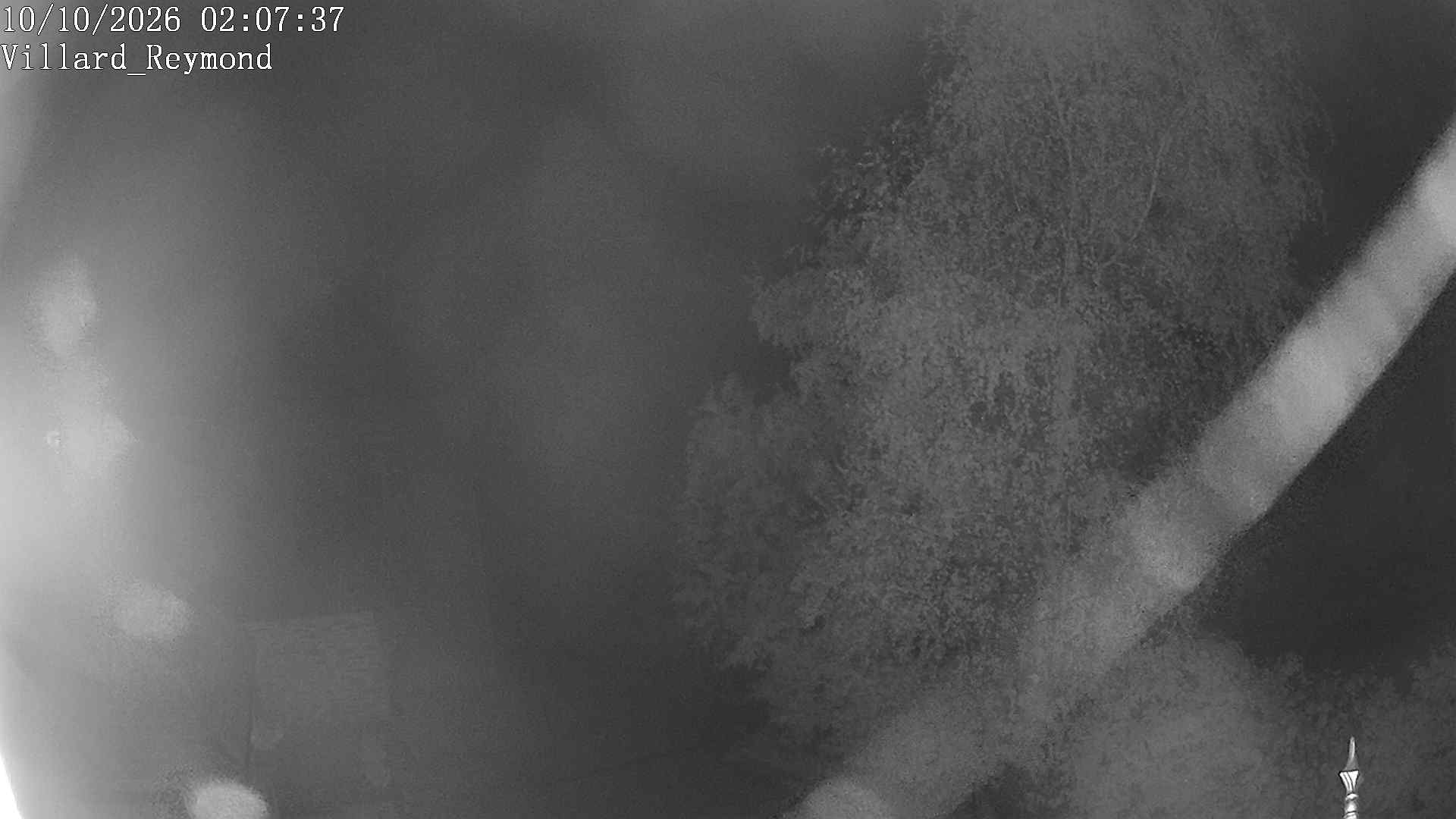 Vue en direct de la webcam de Villard-Reymond, route du col du Solude