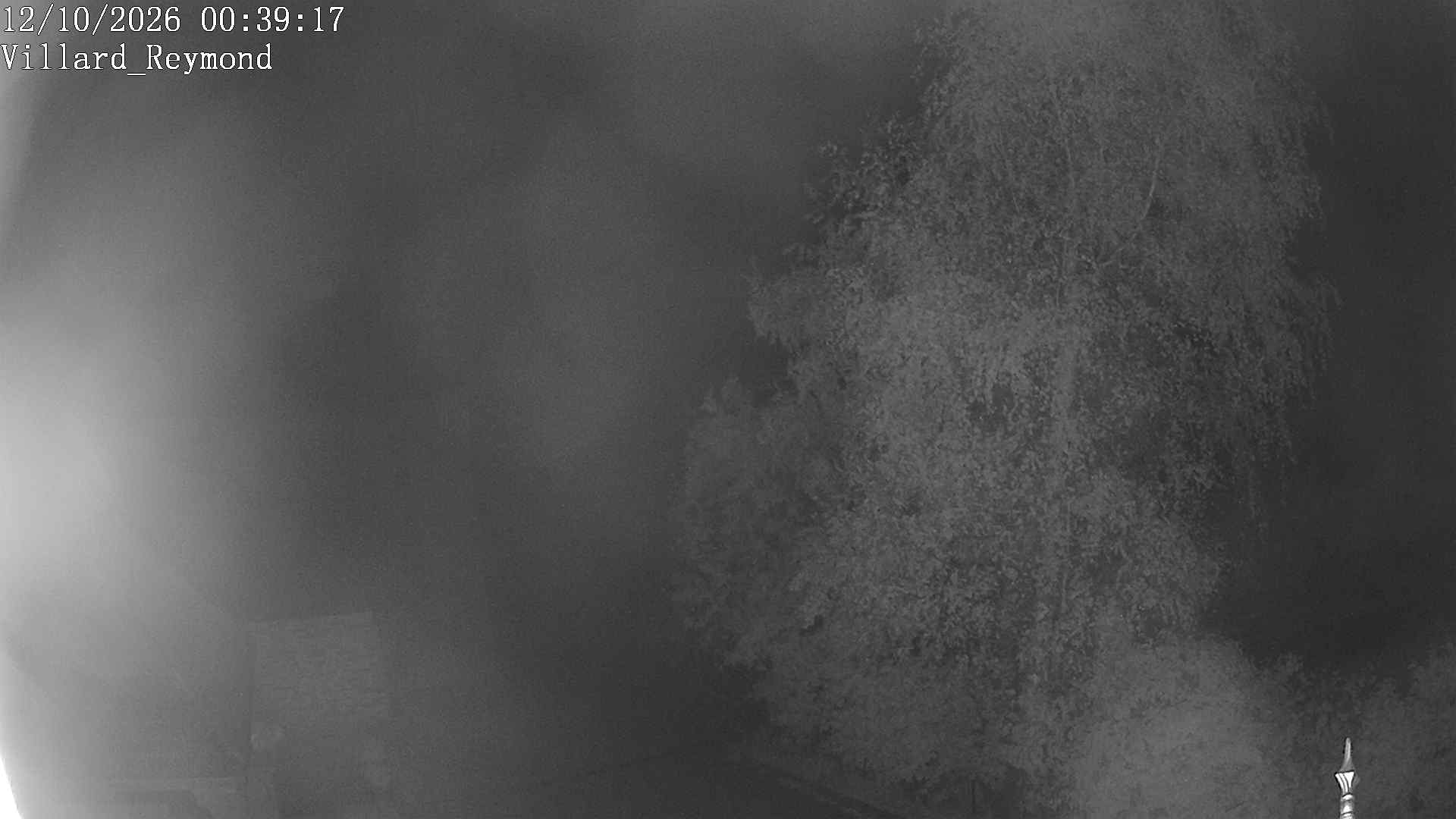 Vue en direct de la webcam de Villard-Reymond, route du col du Solude