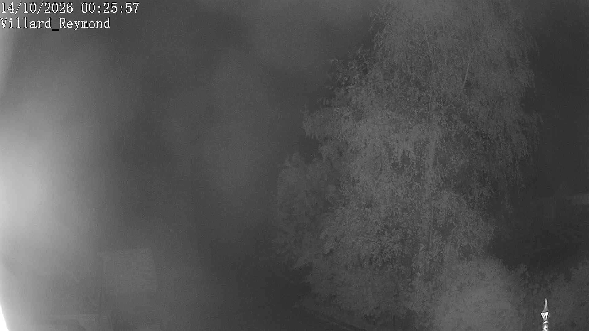Vue en direct de la webcam de Villard-Reymond, route du col du Solude
