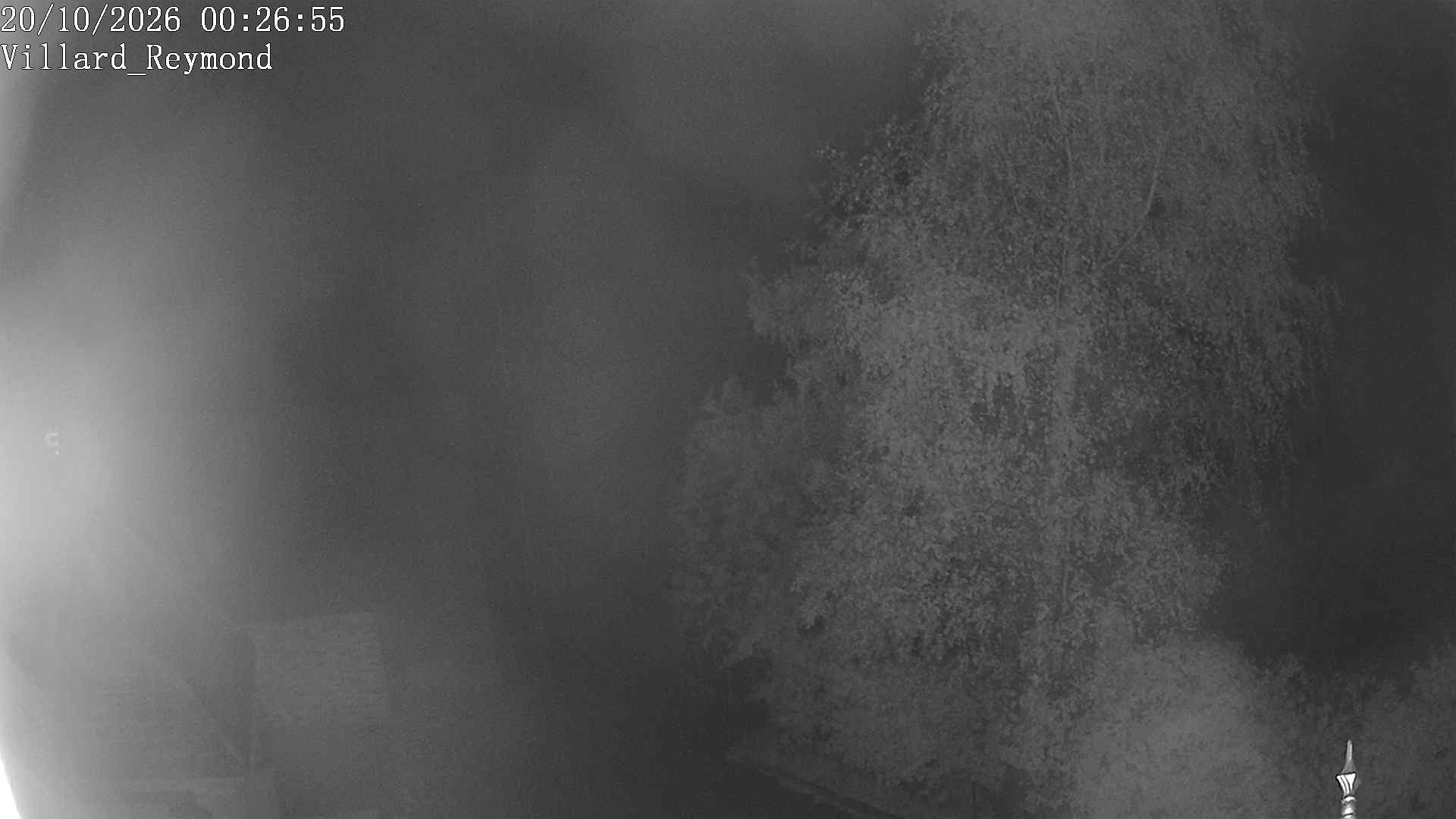 Vue en direct de la webcam de Villard-Reymond, route du col du Solude
