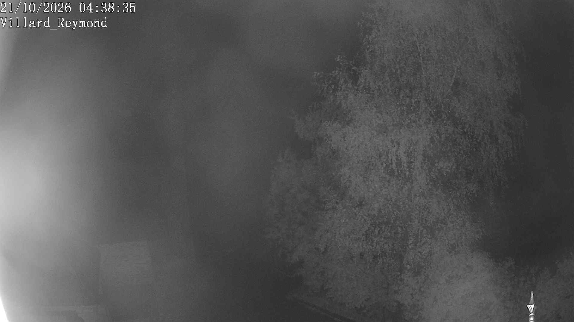 Vue en direct de la webcam de Villard-Reymond, route du col du Solude