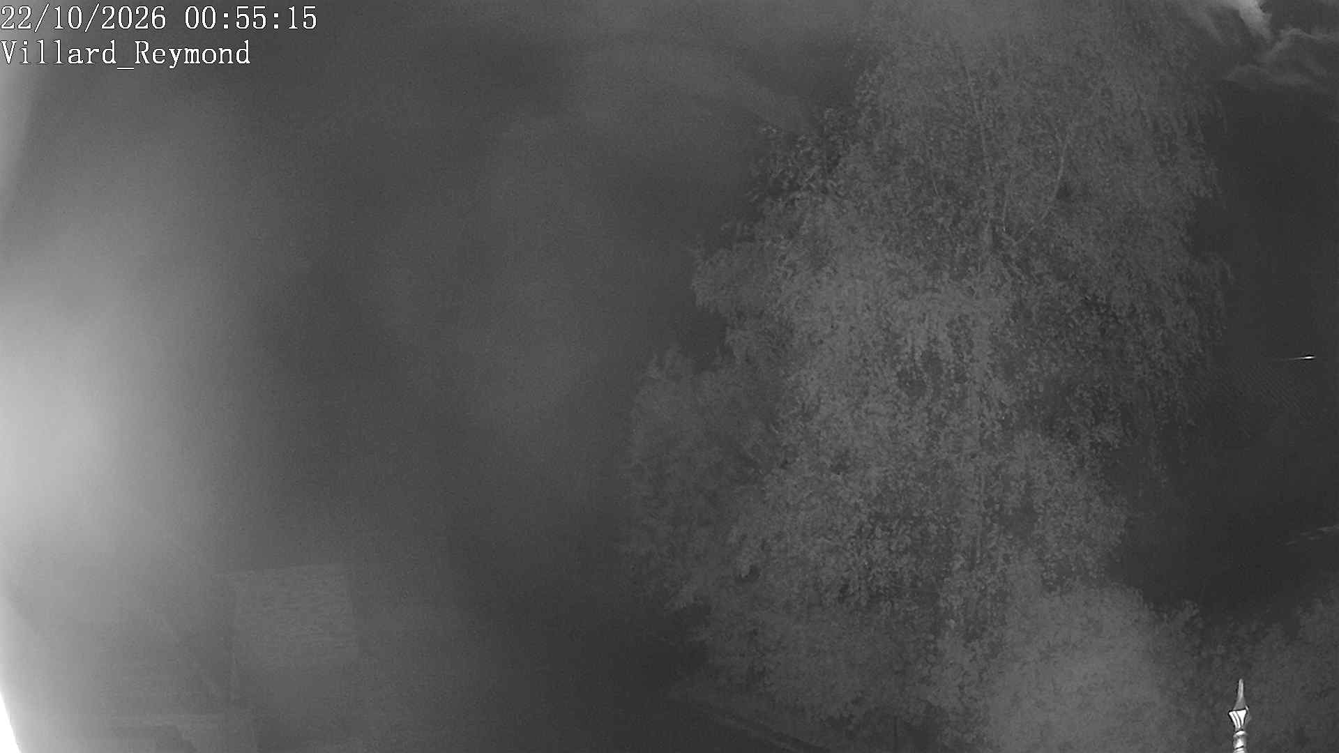 Vue en direct de la webcam de Villard-Reymond, route du col du Solude