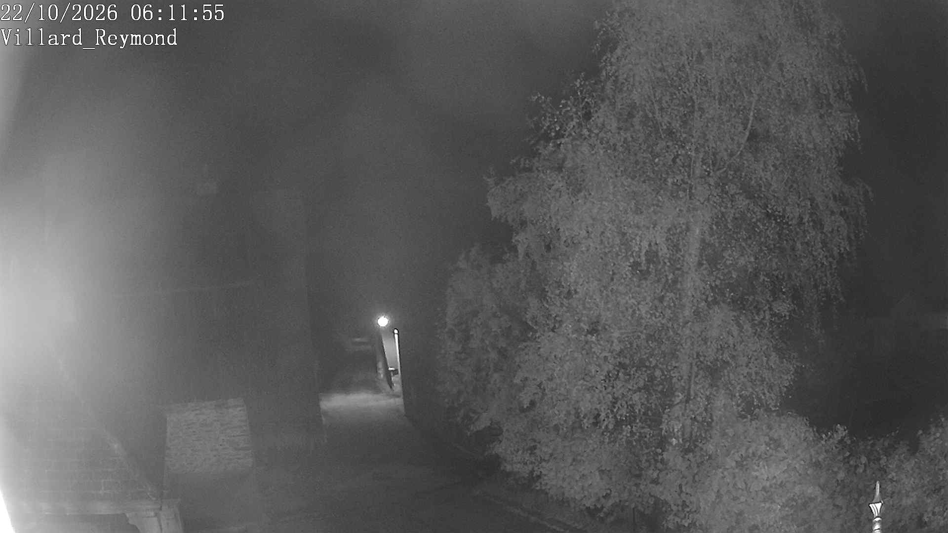 Vue en direct de la webcam de Villard-Reymond, route du col du Solude